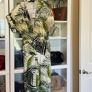 Zara linen jumpsuit long